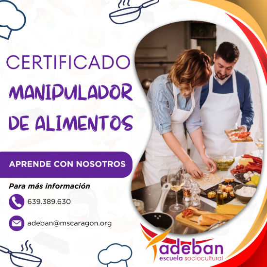 Certificado Manipulador de Alimentos On-Line